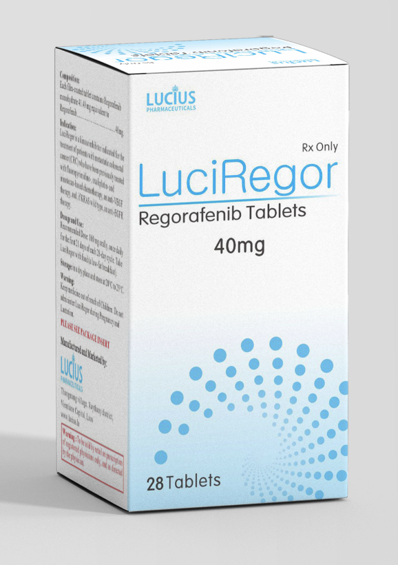 卢修斯lucius瑞戈非尼（luciregor)Regorafenib适应症和用法用量
